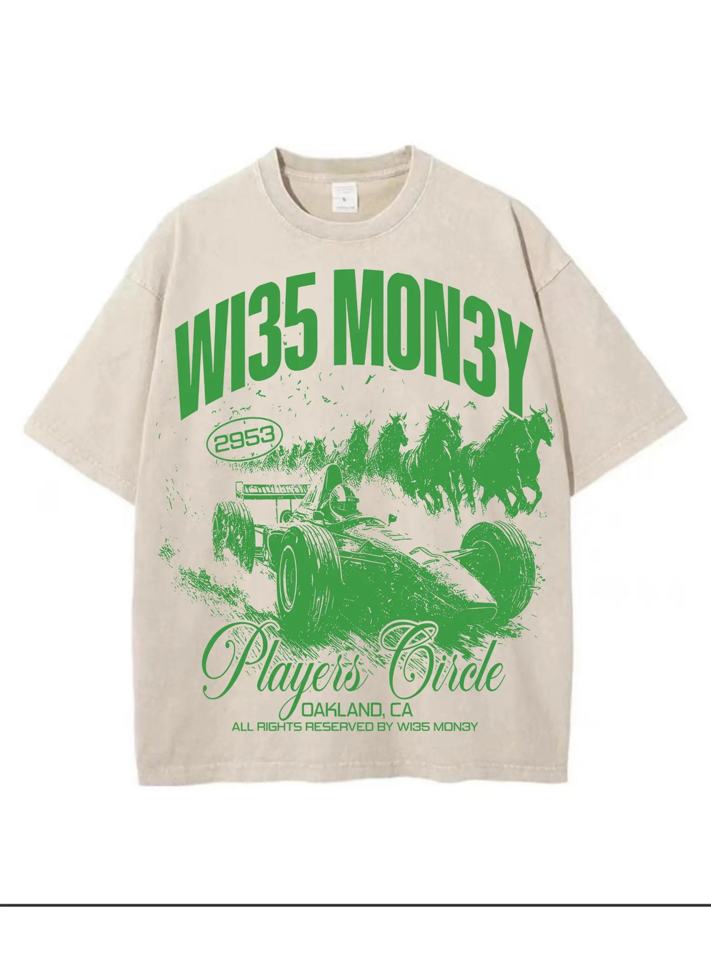 Wi35 Mon3y “Players Circle” Tee Wi35 Mon3y Clothing