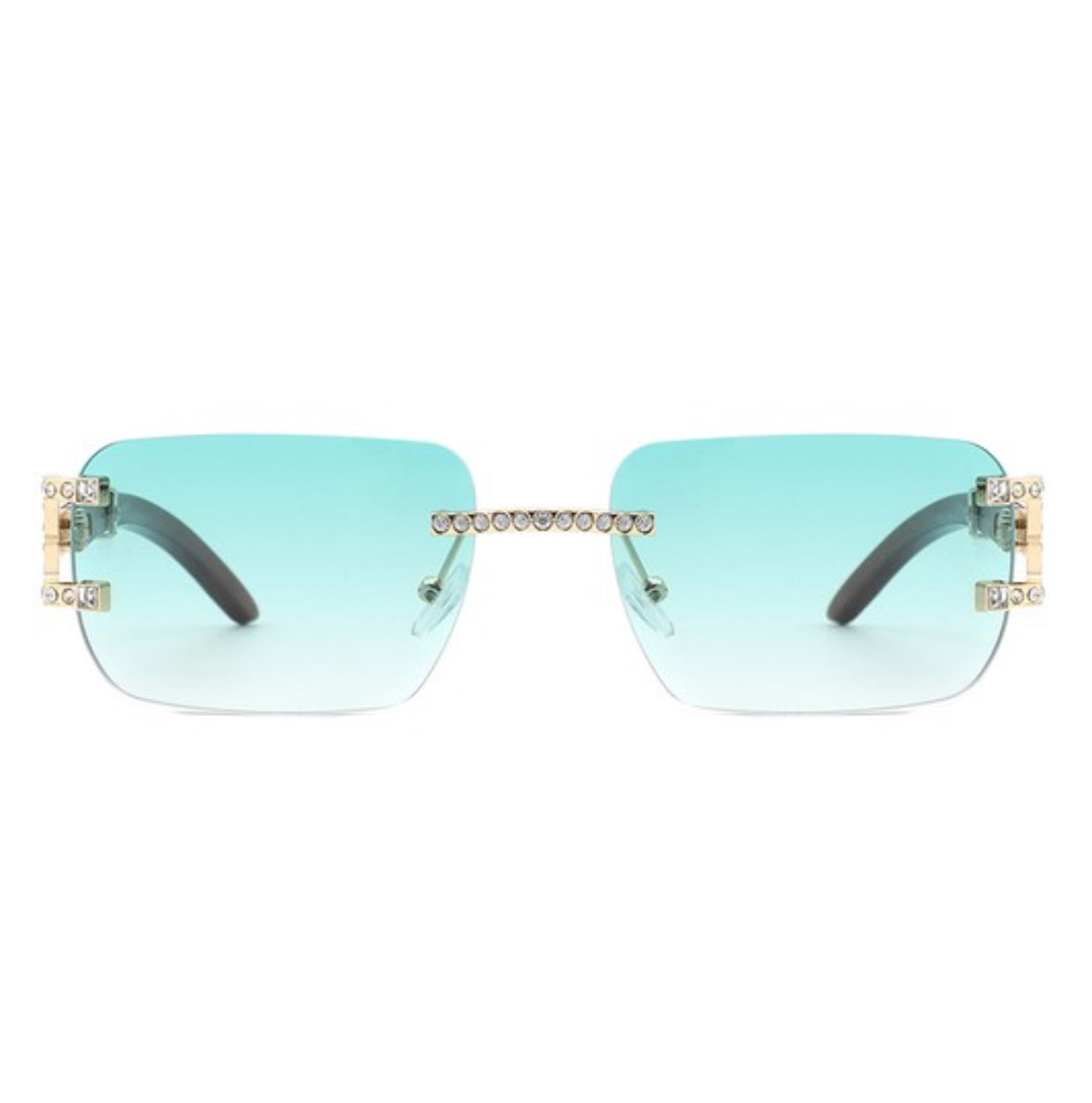 Elysian Luxe Crystal-Studded Sunglasses