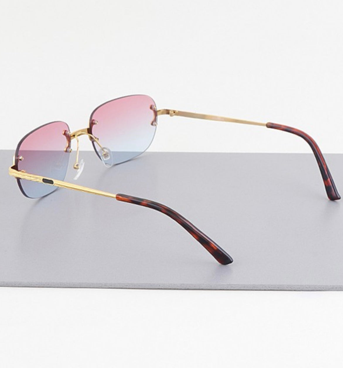 Golden Mirage Gradient Sunglasses