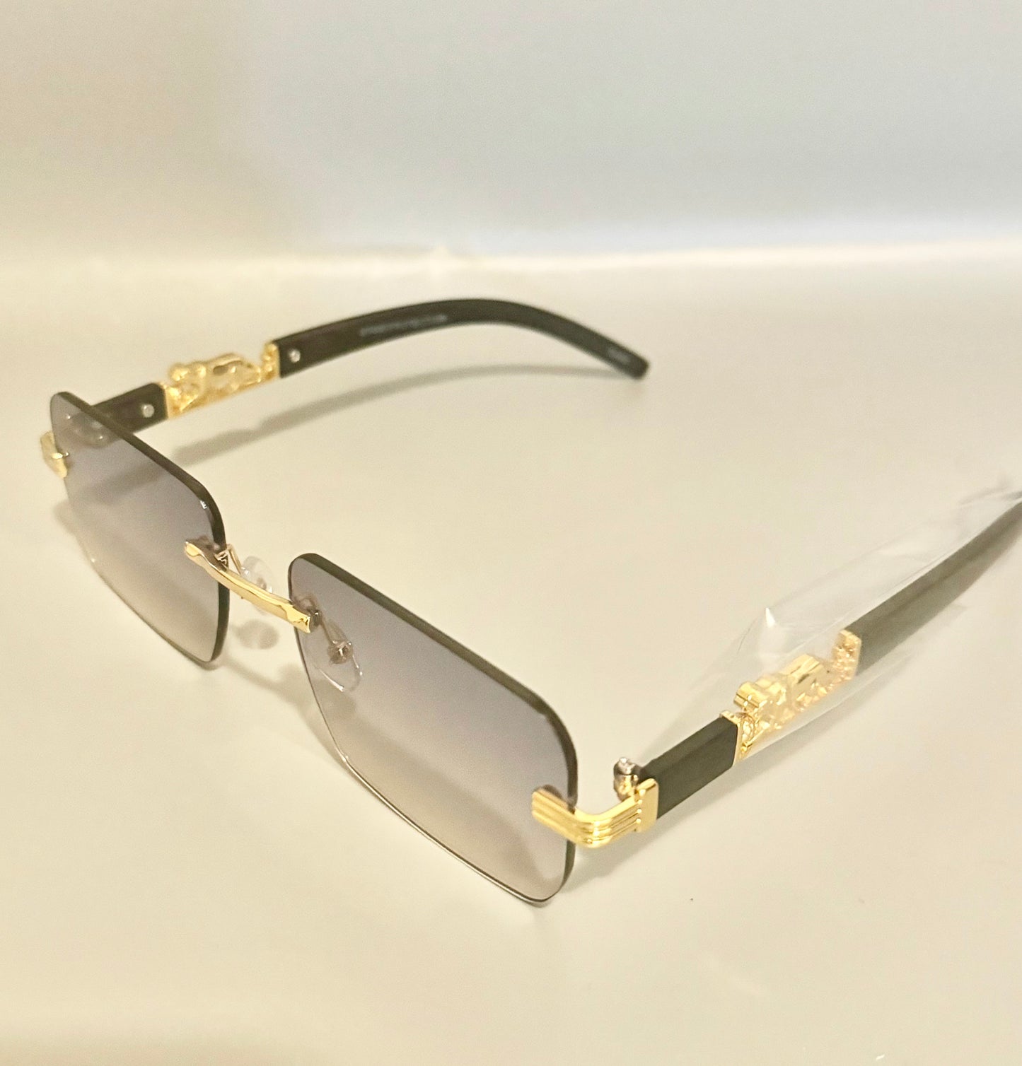 Regal Panther Gold-Plated Sunglasses