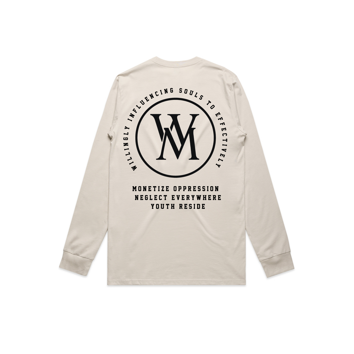 WM Monogram Long Sleeve - Bone