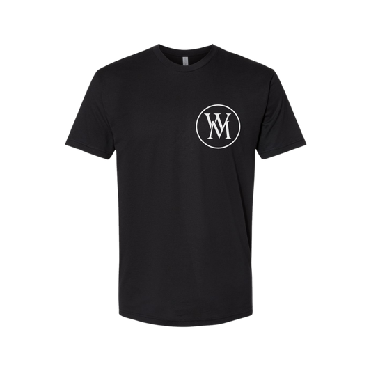 WM Monogram Tee - Black