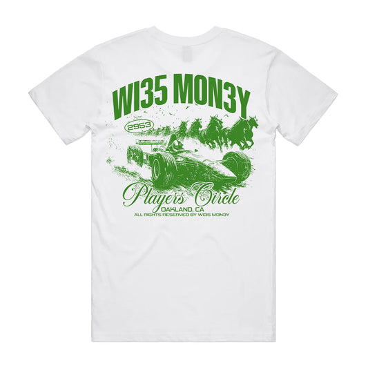 WI35 MON3Y Vintage Race Car Tee