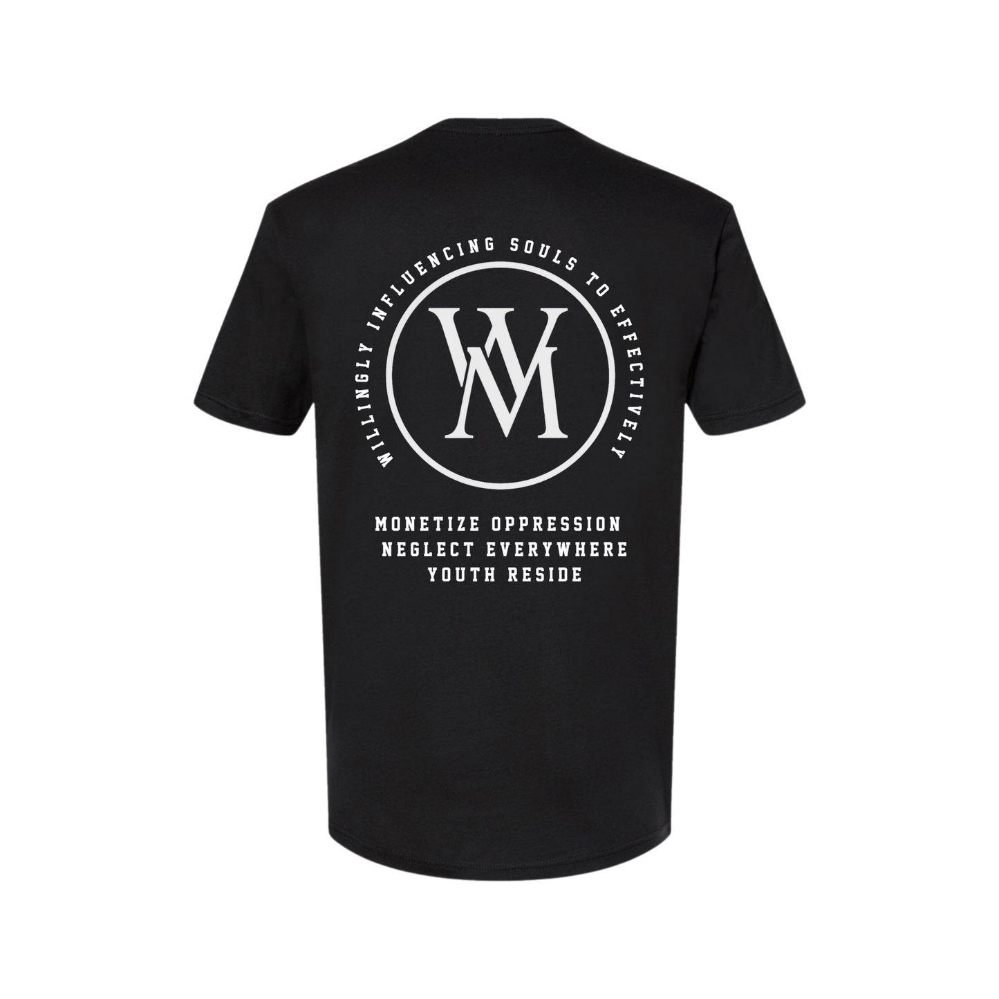 WM Monogram Tee - Black