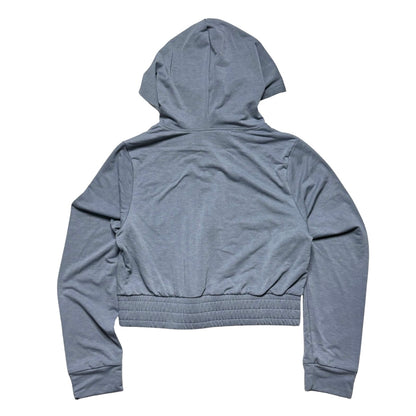 Wise Money Lady-Hero Cropped Zip-Up Hoodie