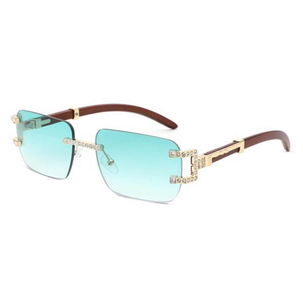 Elysian Luxe Crystal-Studded Sunglasses