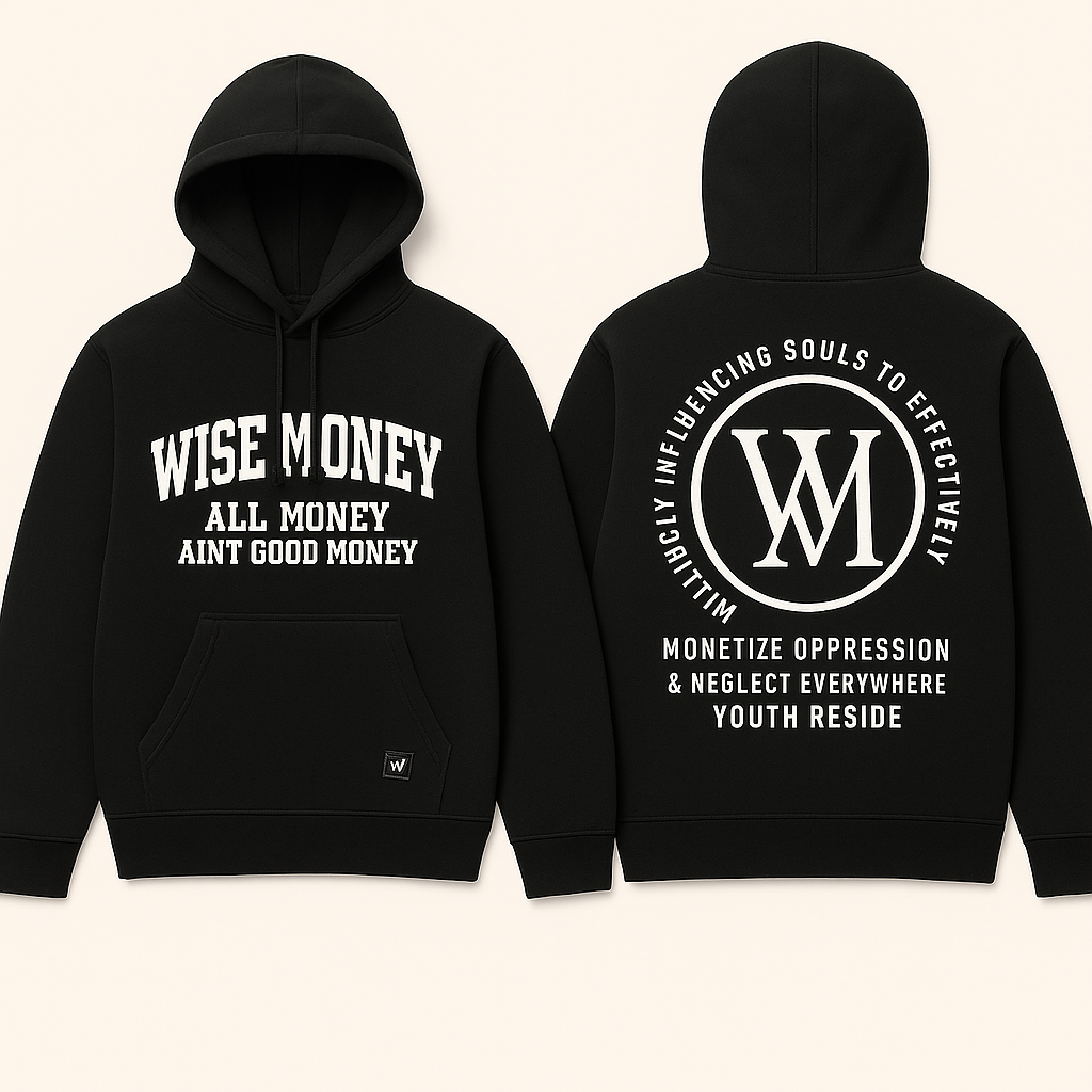 WM Monogram Pullover Hoodie