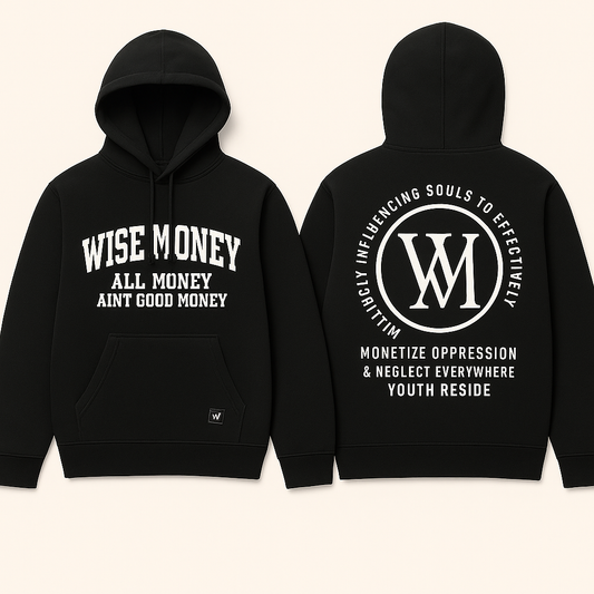 WM Monogram Pullover Hoodie