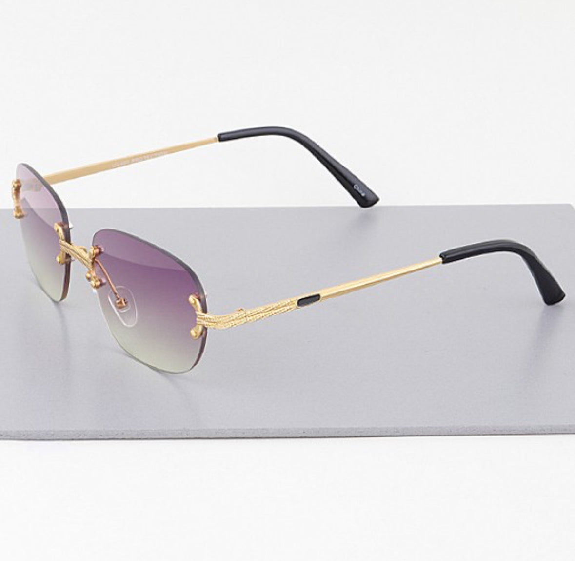 Golden Mirage Gradient Sunglasses