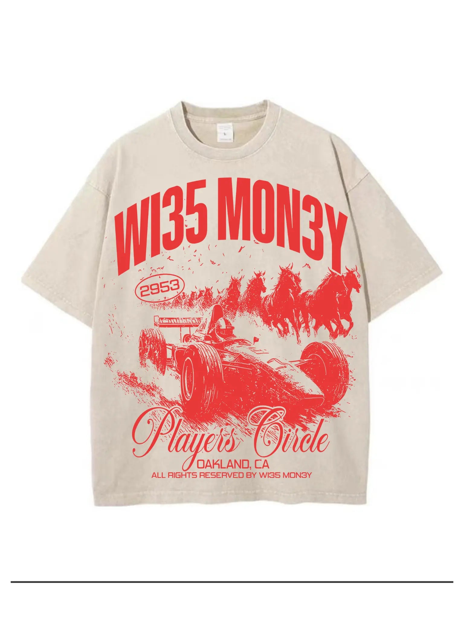 Wi35 Mon3y “Players Circle” Tee Wi35 Mon3y Clothing
