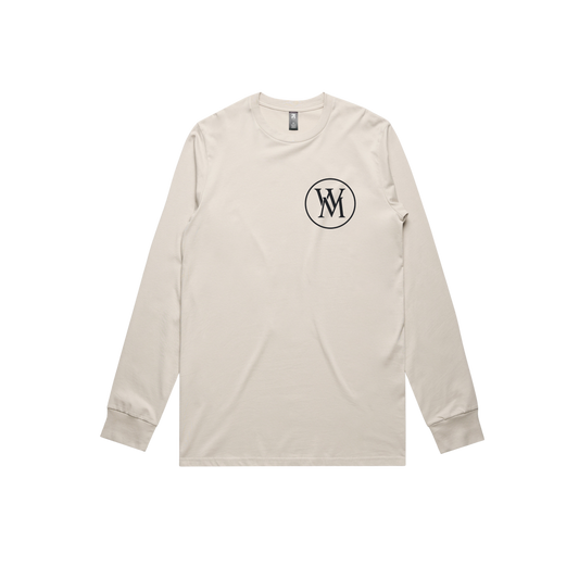 WM Monogram Long Sleeve - Bone