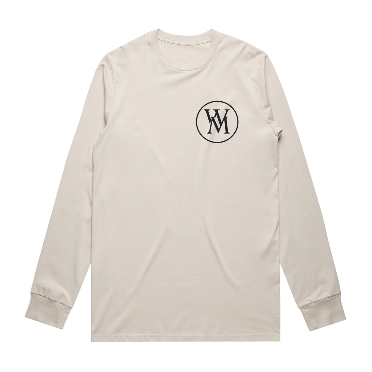 WM Monogram Long Sleeve - Bone